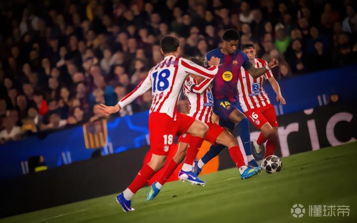 【战术复盘】数据揭示真相：巴萨0-2马竞并非末日，次回合逆转概率深度推演
