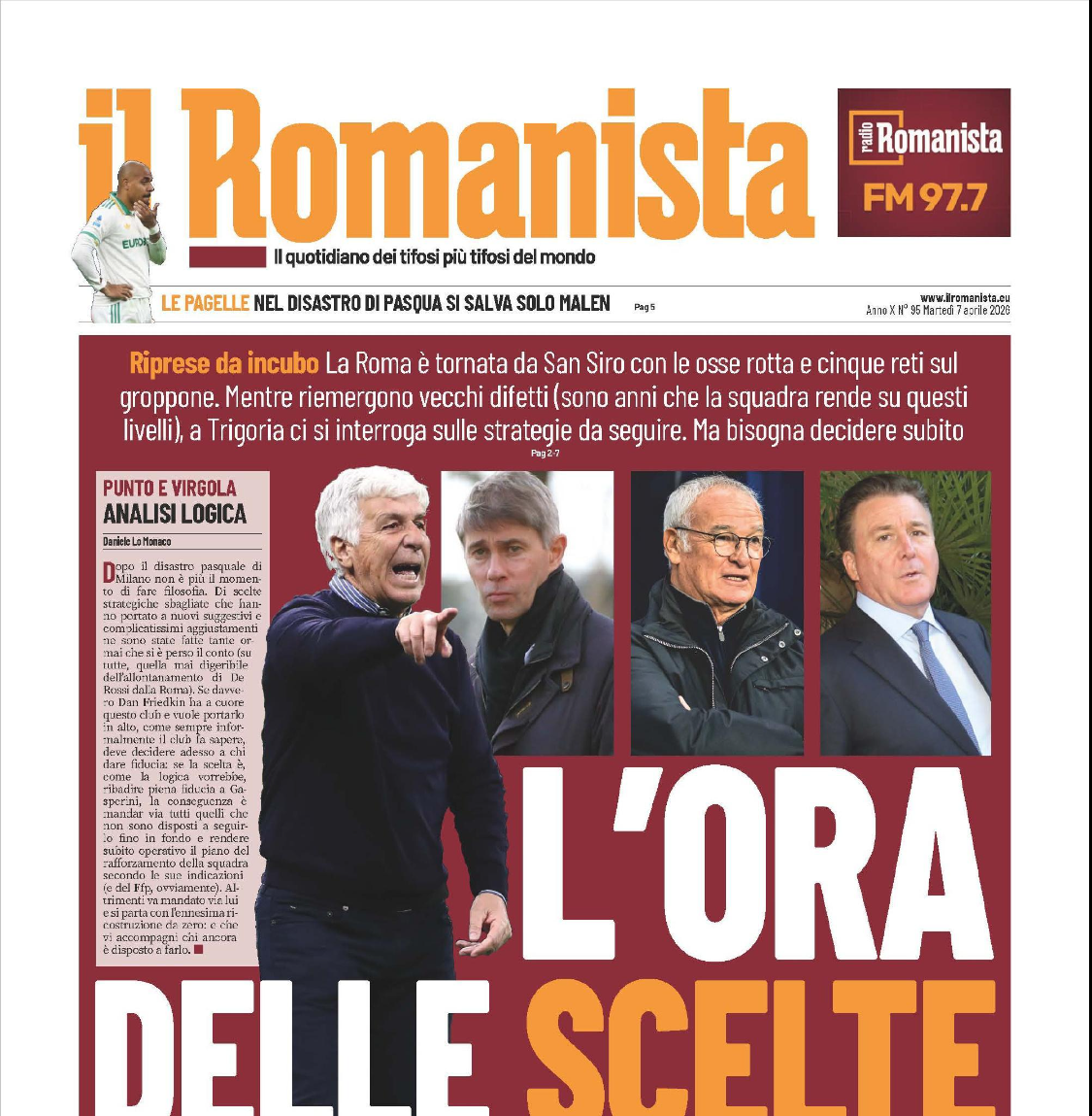  罗马八年同期第二佳绩背后的财务困局：加斯佩里尼正在重蹈穆里尼奥覆辙 体育新闻