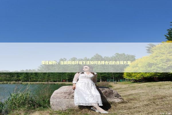 深度解析：当前网络环境下该如何选择合适的连接方案 IT技术